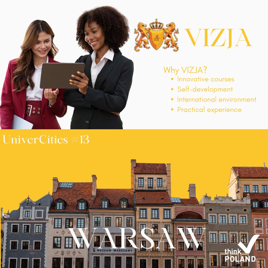 UniverCities #13: VIZJA in Warsaw!