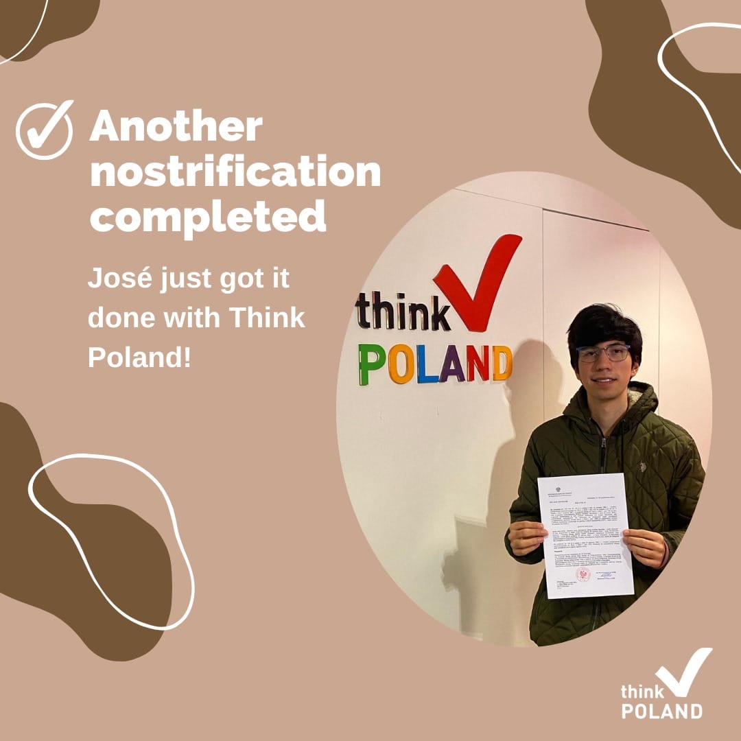 We are delighted to announce that José has just got his school documents nostrified. It is a testimony of the quality of our services. 
